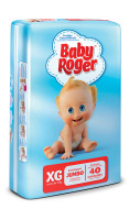 Fralda Baby Roger Jumbo XG C/40