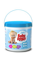 Lenço Baby Roger 450 Folhas Balde Azul